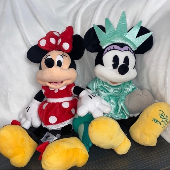 Disney Other - Two Minnie Disney store 20” stuffed animals